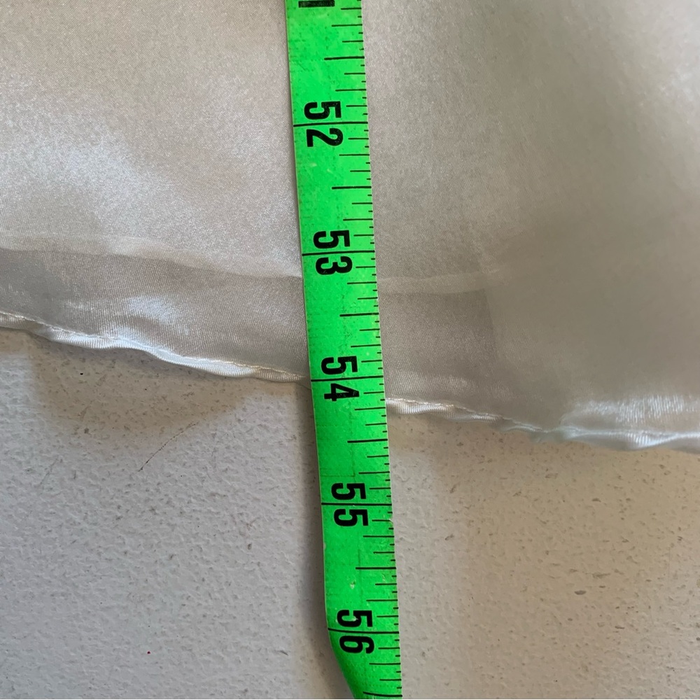 Lulus Large Lanelle Cream Ruffled One Shoulder Midi Dress NWOT Whimsical Tiered - Picture 17 of 17